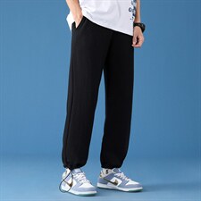 新款中性2024春夏装运动裤港风卫裤男休闲裤男K28/P25，男装休闲裤，电商B226