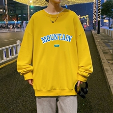 S6231-P28秋季圆领卫衣男大码韩版宽松长袖外套，男装卫衣，电商A040