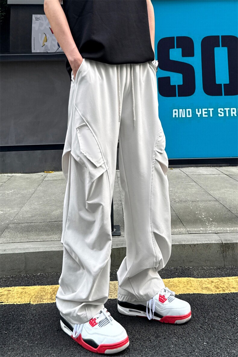 YK1931-特P28现货自家图可冲！夏季轻薄透气速干休闲工装裤,男装工装外套,电商A429
