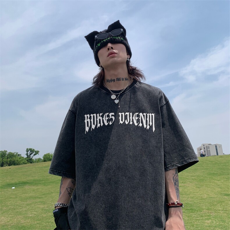 美式创意印花水洗做旧夏季无袖背心/马甲/坎肩XZ514-2-1310-P38,男装背心/马甲,星座514-2(原B239)