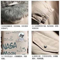 MM48187-P130冬季大毛领棉衣男士大码加厚棉袄男棉服网格，男装棉衣，电商A040A