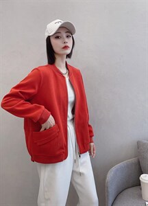 韩版针织外套图片