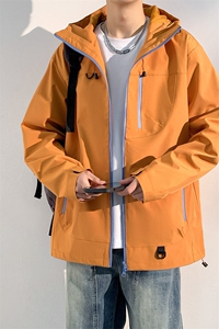 新款男女高品质户外登山服青少年学生冲锋衣夹克外套JK6633-P79图片