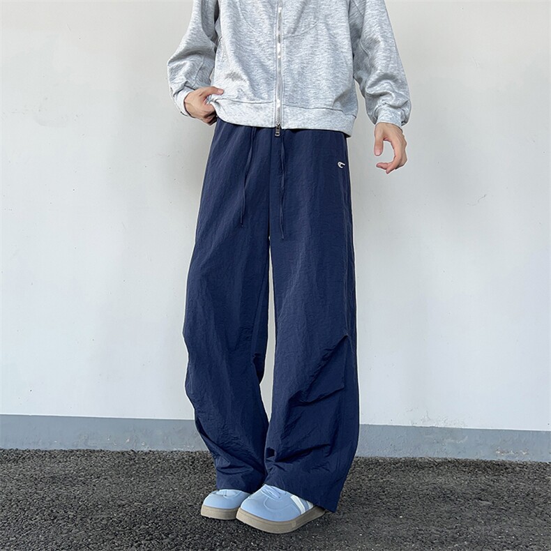 速干工装裤男女款2025新款春秋宽松垂感美式休闲阔腿裤K0863-P35,男装工装外套,星座308B-2
