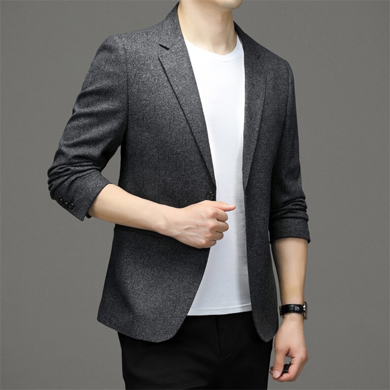M3357-1钱塘2020-2秋季新款中年男士西服商务休闲百搭外套P142,男装西服,钱塘207-2