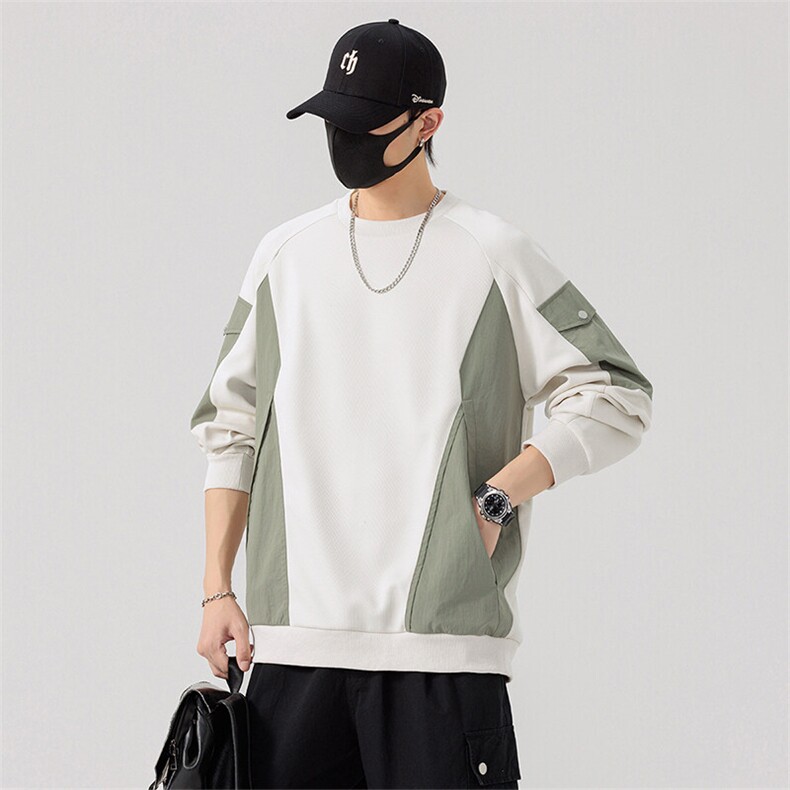 现货6509-P45大码控79春季大码宽松男士卫衣,男装卫衣,星座209