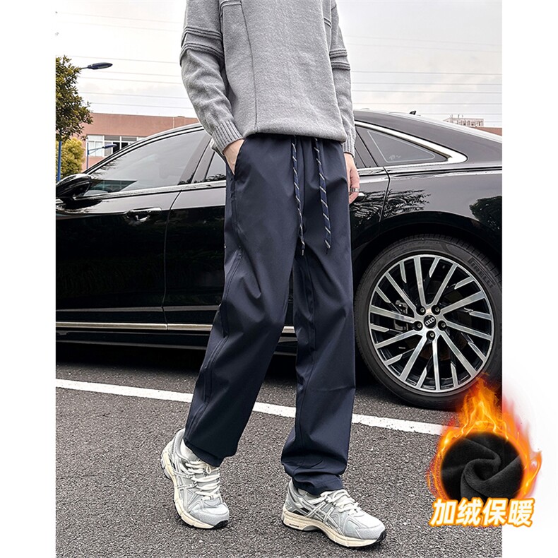 XK60015JR-P30加绒款秋冬季（抽绳版）高品质抖音小脚裤,男装卫衣,电商A178
