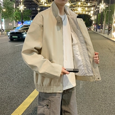 美式vintage豹纹衬衫夹克牛仔短袖外套设计感JK02528-P90，男装衬衫，星座308B-2