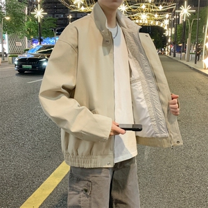 美式vintage豹纹衬衫夹克牛仔短袖外套设计感JK02528-P90图片
