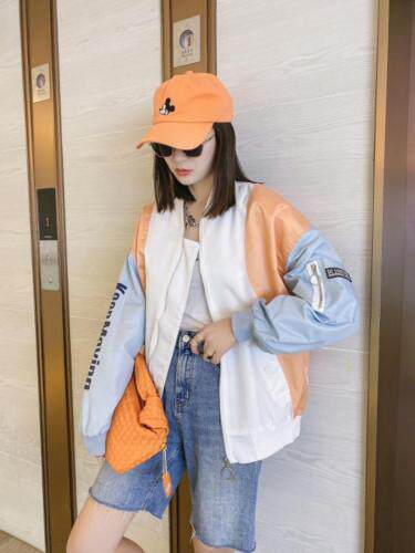 拼色外套，女装，娇姿百合