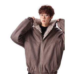 主推冬季连帽新款宽松/座山雕外套潮加厚棉衣XZ102B-1M817-P115图片