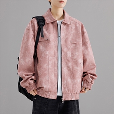 PU皮夹克外套棒球服JK8818-P85，男装夹克，星座223（原229-2）
