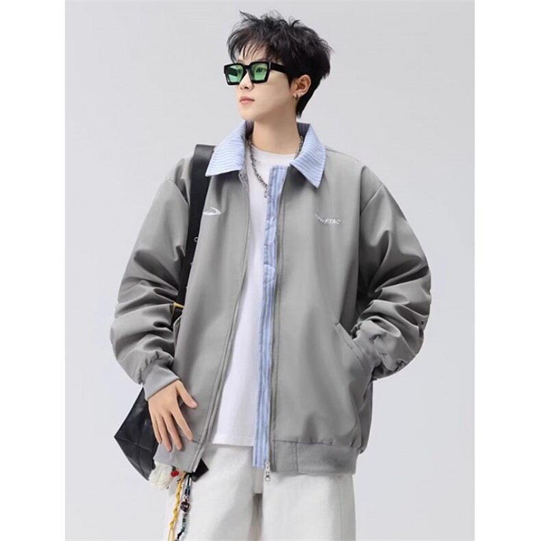 男士飞行服夹克男2025年春秋季棒球服男生防风外套情侣J532,男装夹克,星座1116A（原606A-3）