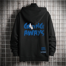 KS21230-P38连帽开衫卫衣男运动外套大码班服网格，男装卫衣，电商A040A