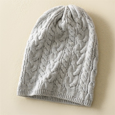 毛线帽子女秋冬季大头围羊毛加厚保暖护耳针织堆堆冷帽女2025新款，帽子，九月九羊绒