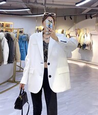 欧美风现货西装外套，女装西装，艾涵o