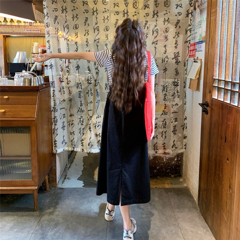 减龄学院风背带连衣裙套装女夏2025新款小个子韩系穿搭爆款超好看,女装套装/套裙,2C210