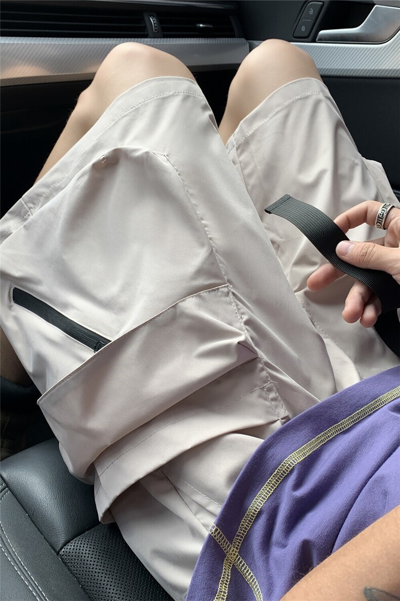 深度库存直播得物男大口袋工装短裤速干裤机能休闲裤子DK41-特28,男装休闲裤,电商A099