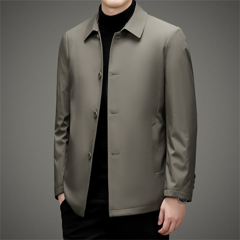 BAMJ-8968钱塘2020-2中年男士商务休闲简约冬季厚款羽绒服P160,男装羽绒服,钱塘207-2