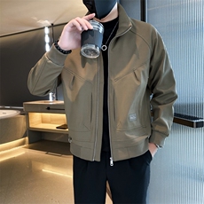 2025秋季社会小伙帅气男立领夹克外套JK29P105控148，男装夹克，电商B276A