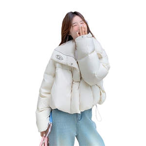 2楼002-2708-P230K328档口现货小个子短款羽绒服外套面包服图片