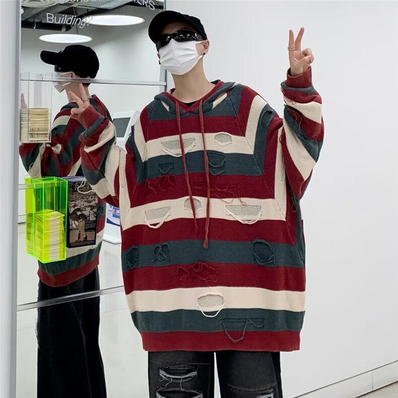 卫衣男潮ins港风潮流 B615 P48图片