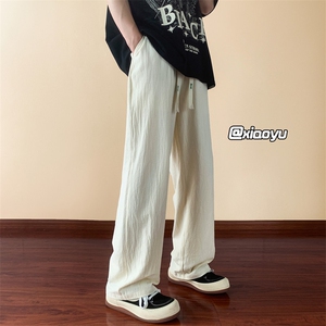 XZ616 早秋季新款棉麻百搭休闲裤   TY906 P35控48图片