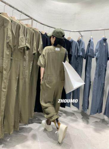 韩版简约连体裤，女装连体裤，周末