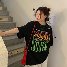 纯棉慵懒日常时尚T恤原宿气质文艺百搭简约T797-P37，男装T恤，星座911-2(原星座613-2）