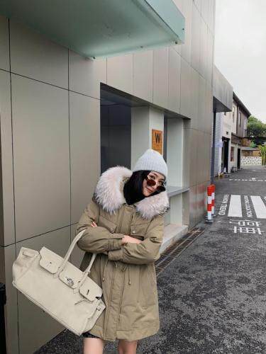 【冬季】新款羽绒服大口袋派克韩版羽绒服，女装羽绒服，E莎