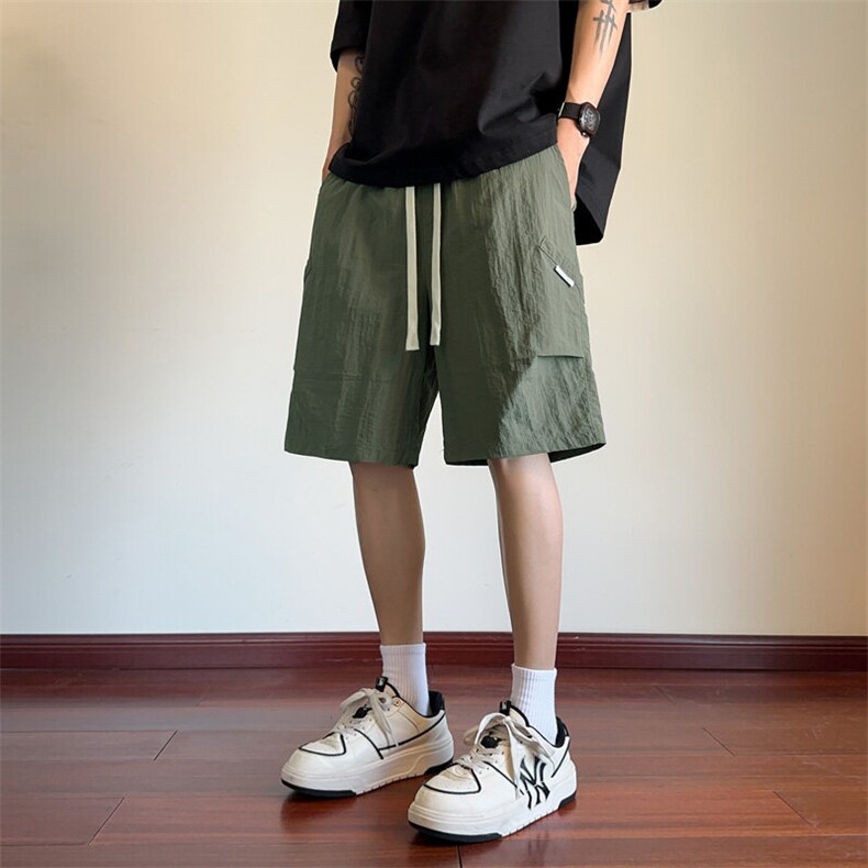 ！2026夏季新款男士宽松百搭短裤打褶休闲五分裤DK297特P25,男装休闲裤,电商B220