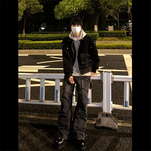 (自家图）秋冬牛仔裤新款文艺气质潮流潮青春慵懒KX36-P73图片