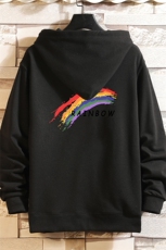 KS21064-P38加绒款-P43连帽开衫卫衣男运动外套大码班服砖墙，男装卫衣，电商A040A