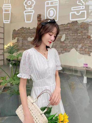 2021年夏季新品韩版连衣裙，女装连衣裙，圣伊敏