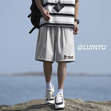 舒适百搭夏季时尚潮流冰丝五分裤宽松休闲DK507特批-1739，男装牛仔裤，星座718-1