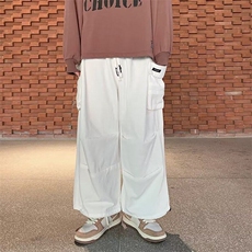 DK02-P40工装裤男士2025春秋款宽松直筒多口袋休闲百搭长裤子，男装休闲裤，星座603-2
