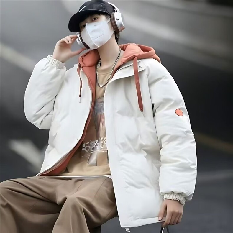 1506-1/QA080/P67羽绒服男装半成品衣皮翻新定制改造休闲外套,男装羽绒服,星座1506