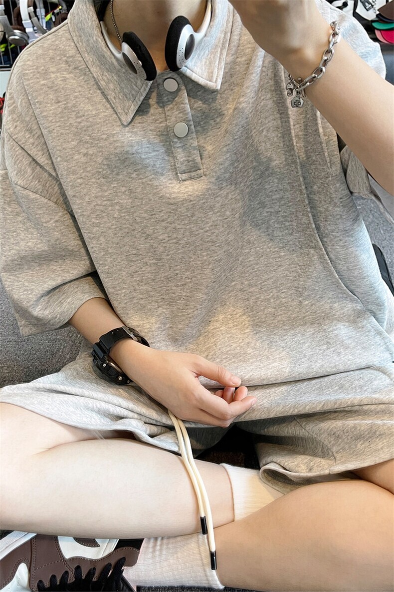 夏季POLO衫设计感运动套装T3632特P30控58/DK8606特P25控48,男装Polo衫,电商A007