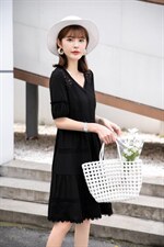 （现货）连衣裙，女装连衣裙，伊娜蕾尔