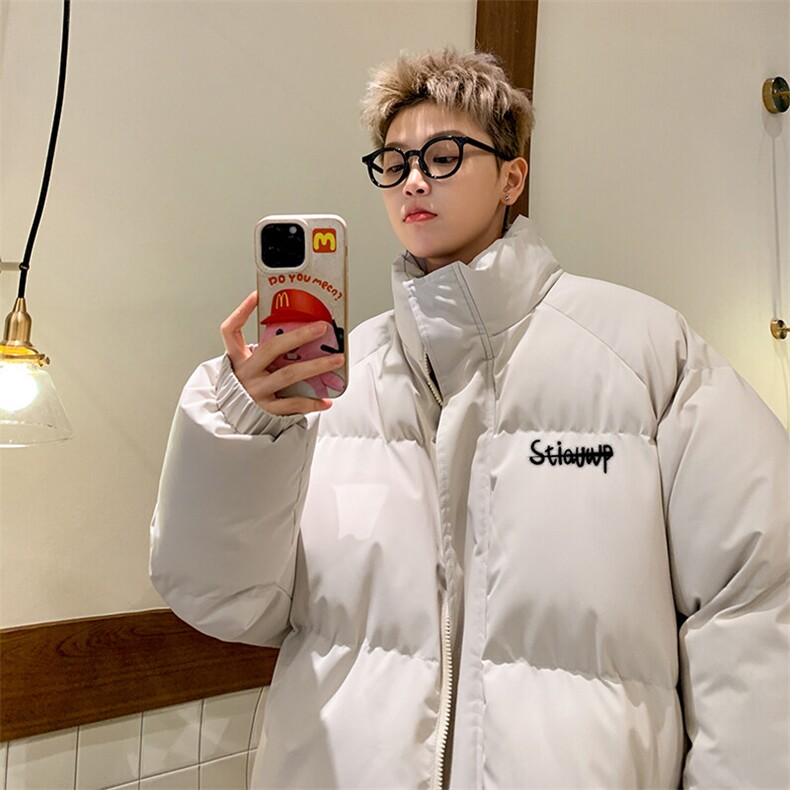 现货抖音得物可供视频冬季三防加厚羽绒棉衣外套面包棉服81135,男装棉衣,电商A486