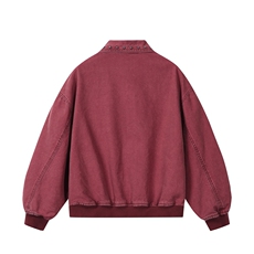 水洗牛仔外套男款春美式痞帅上衣服宽松休闲工装夹克JK1331-P108，男装工装外套，星座1103-3