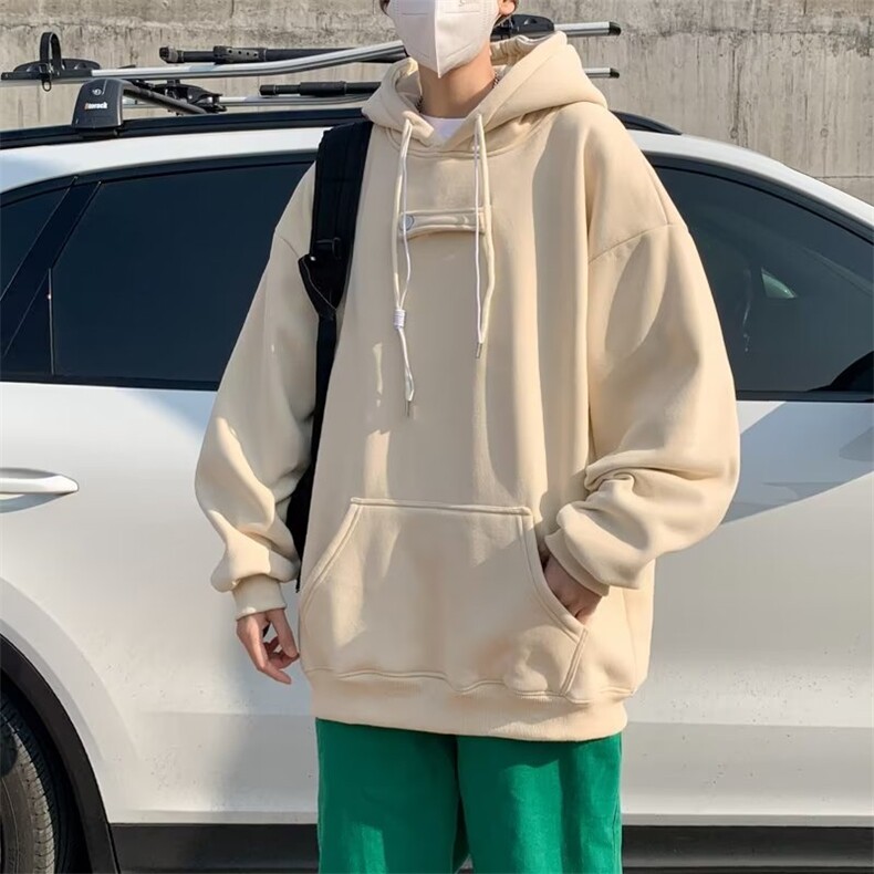 休闲ins潮流百搭青春流行简约时尚潮男套头XW017P38图片