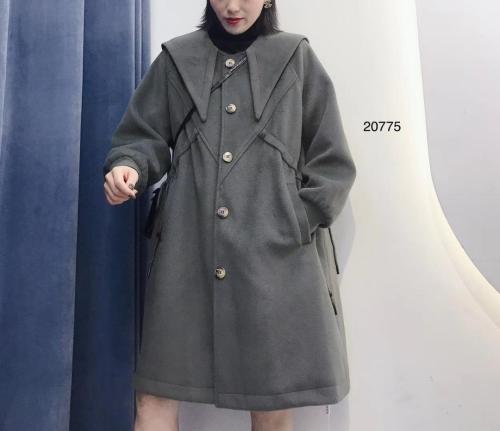 【现货】羊驼绒抽绳设计大衣,女装,億亿铭品