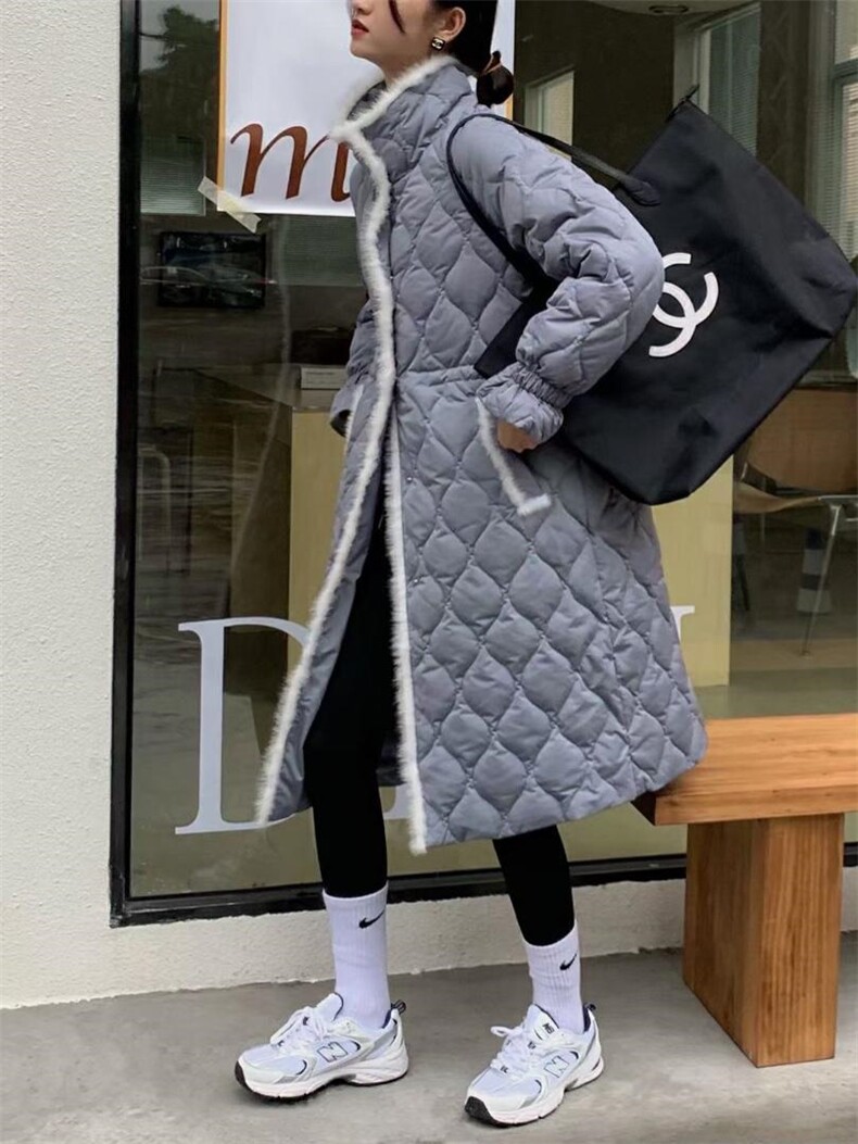 长款旗袍羽绒，女装婚纱/旗袍/礼服，里奈(1F)