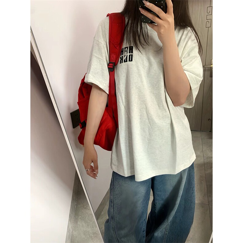 万针全刺绣工艺抖音得物高品质260克重磅纯棉双纱美式高街短袖T恤,男装T恤,电商A486-1