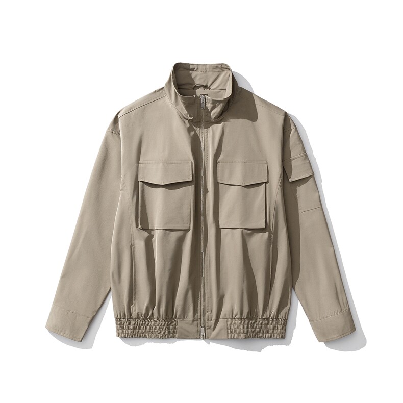 1立领多口袋工装大码M-5XL夹克男:聚酯纤维JK77987P85控138，男装夹克，星座226-2