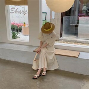 仙女韩风裙图片