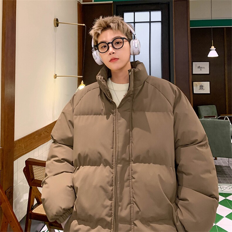现货二开抖音得物可供视频三防加厚立领棉衣外套棉服WM1266,男装棉衣,电商A486