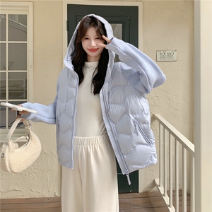 2025年冬季短款羽绒服针织袖90白鸭绒RF2C290-6889#-P290-K345图片