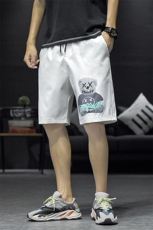 1港风休闲大码M-5XL运动5分裤原宿潮流五分裤男中裤7168P25控38，男装牛仔裤，星座226-2